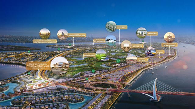 Vincom Mega Mall Royal Island – Biểu tượng bán lẻ mới của Hải Phòng sắp ra mắt