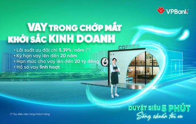 VPBank tung gói ưu đãi lãi suất, cơ hội cho chủ hộ kinh doanh vượt bão lạm phát