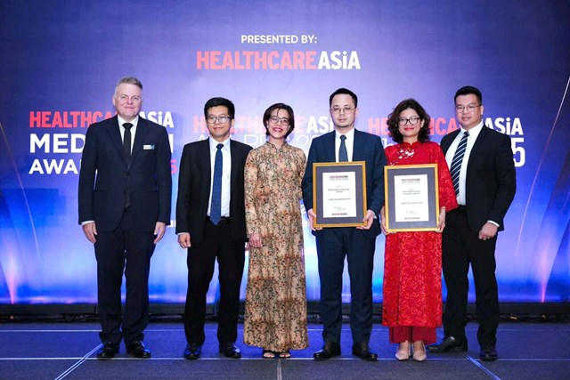 Vinmec là hệ thống y tế đầu tiên tại Việt Nam được vinh danh tại Healthcare Asia Awards 2025