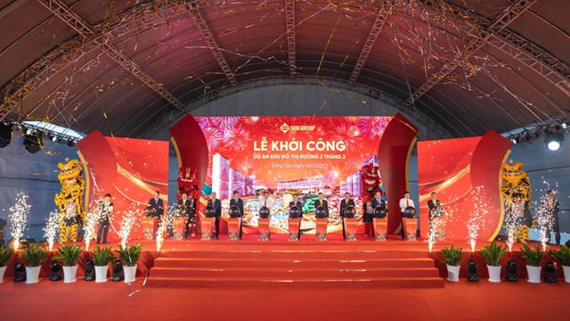 Sun Group khởi công khu đô thị biển 37.000 tỷ đồng - lớn bậc nhất Vũng Tàu
