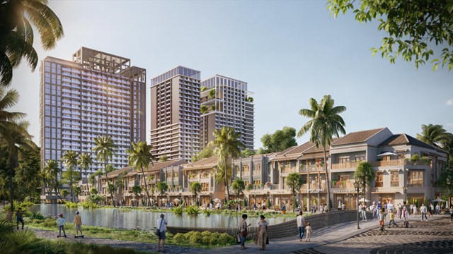 Sun Group ra mắt nhà phố Xanh Boutique trung tâm Cát Bà