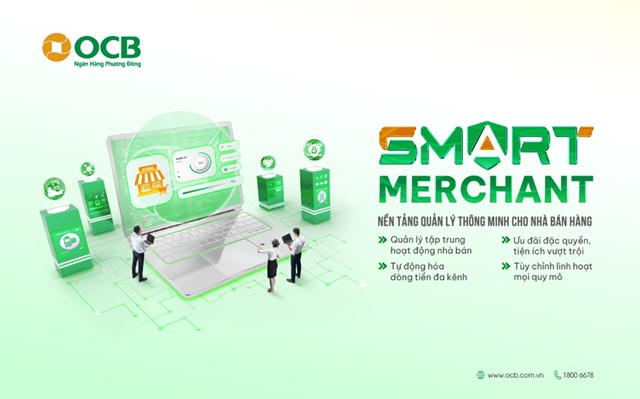  OCB ra mắt nền tảng quản lý bán hàng và thanh toán thông minh 