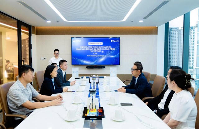 Hòa Phát và Digiworld hợp tác phân phối các sản phẩm điện máy gia dụng trên toàn quốc