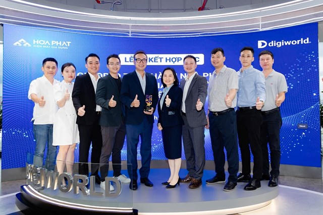 Hòa Phát và Digiworld hợp tác phân phối các sản phẩm điện máy gia dụng trên toàn quốc