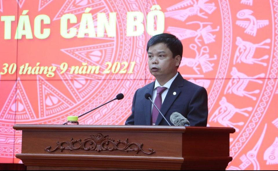 Gia Lai công bố các quyết định về công tác cán bộ 