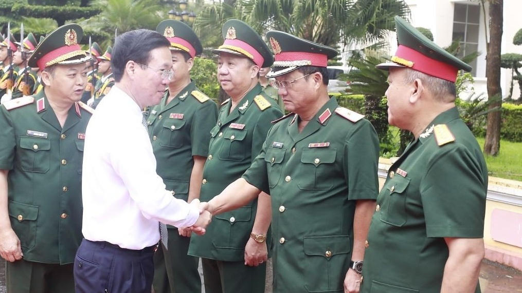 Chủ tịch nước Võ Văn Thưởng: "Tiếp tục củng cố thế trận lòng dân vững chắc"