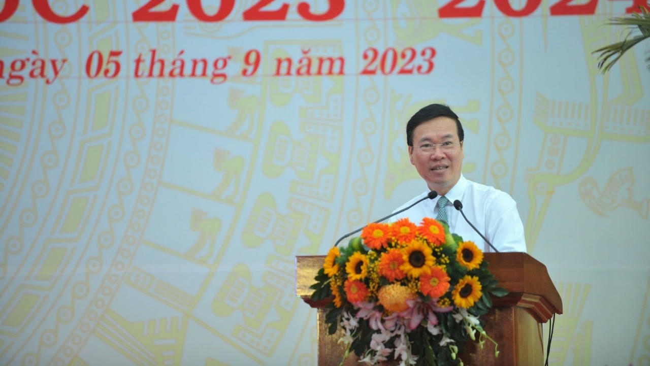 Chủ tịch nước: Quan tâm thiết thực, đầu tư thích đáng cho các trường dân tộc nội trú, bán trú