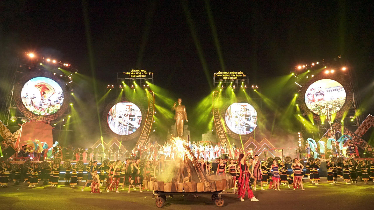 Khai mạc tuần lễ Văn hoá 'Gia Lai - những sắc màu văn hoá'