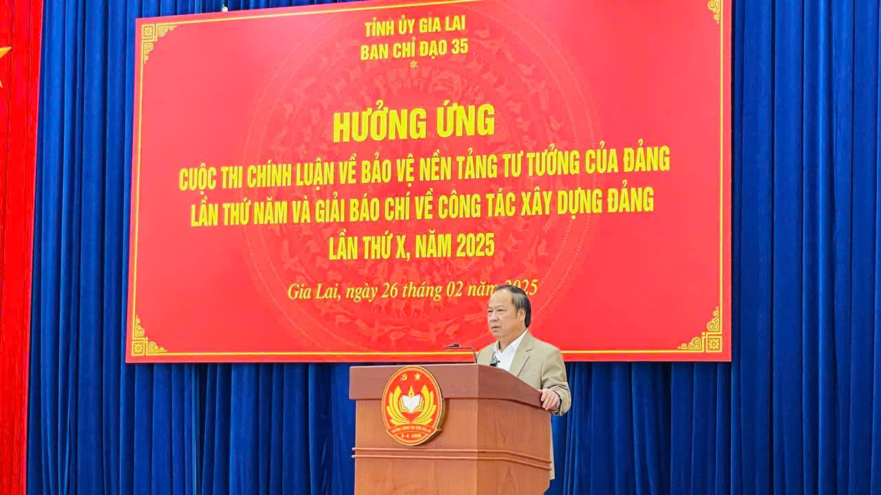 Gia Lai hưởng ứng cuộc thi chính luận về bảo vệ nền tảng tư tưởng của Đảng 