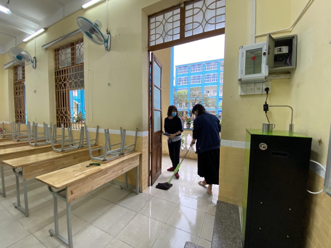 Hải Phòng chuẩn bị chu đáo cho học sinh trở lại trường sau thời gian nghỉ phòng dịch Covid-19