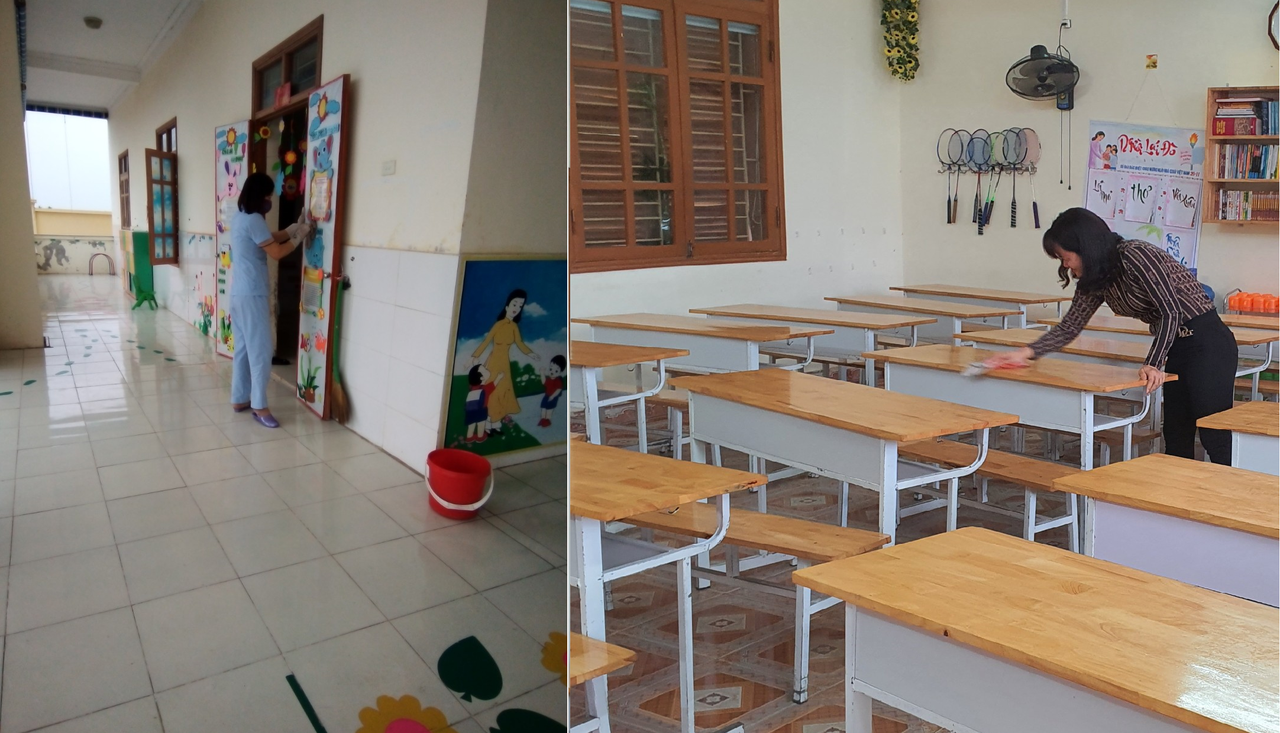 Hải Phòng chuẩn bị chu đáo cho học sinh trở lại trường sau thời gian nghỉ phòng dịch Covid-19