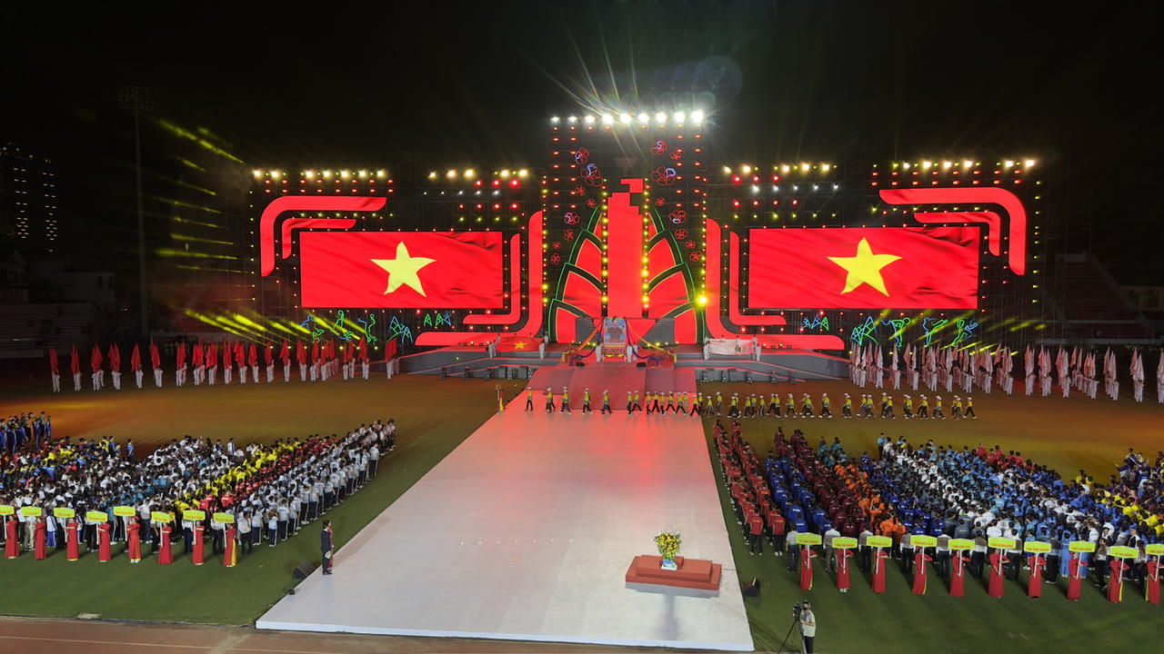 Hải Phòng: Khai mạc Hội khoẻ Phù Đổng toàn quốc lần thứ X - “Sức trẻ Phù Đổng - Vững bước tương lai”