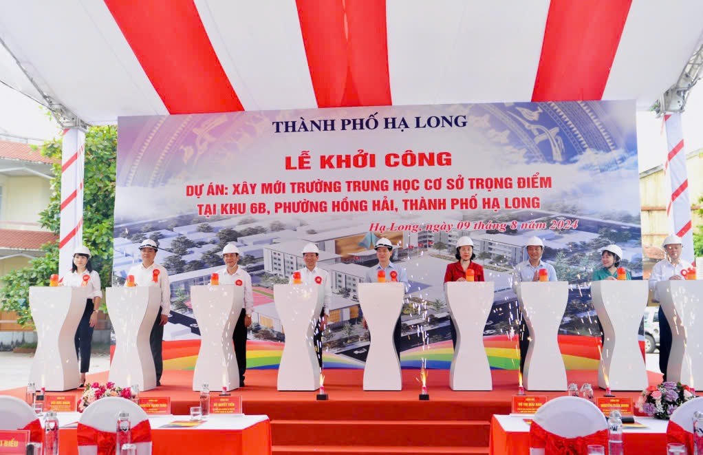 Quảng Ninh: Khởi công hai dự án trọng điểm tổng mức đầu tư 1.000 tỷ đồng