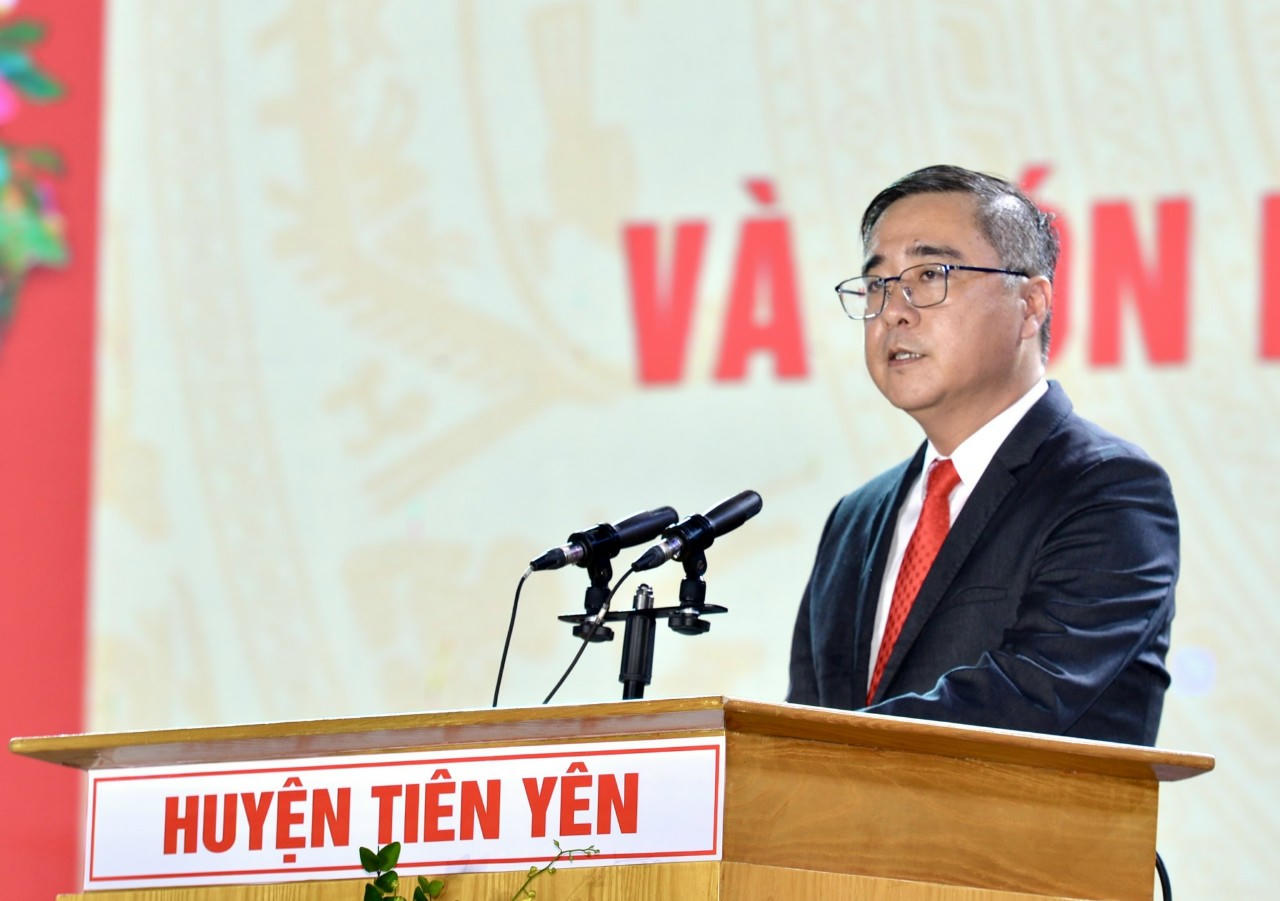 Kỷ niệm 70 năm giải phóng Tiên Yên và đón nhận cờ thi đua của Thủ tướng Chính phủ