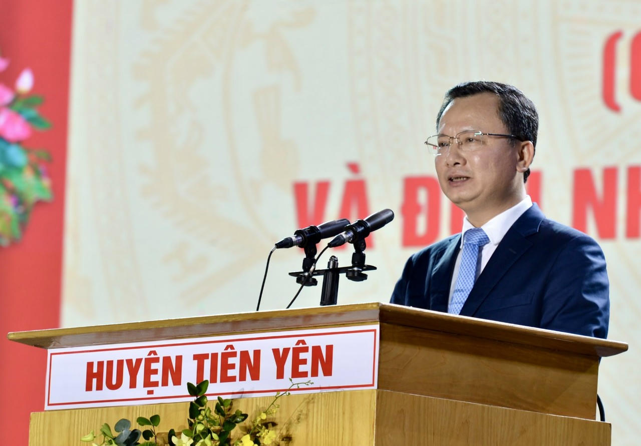 Kỷ niệm 70 năm giải phóng Tiên Yên và đón nhận cờ thi đua của Thủ tướng Chính phủ