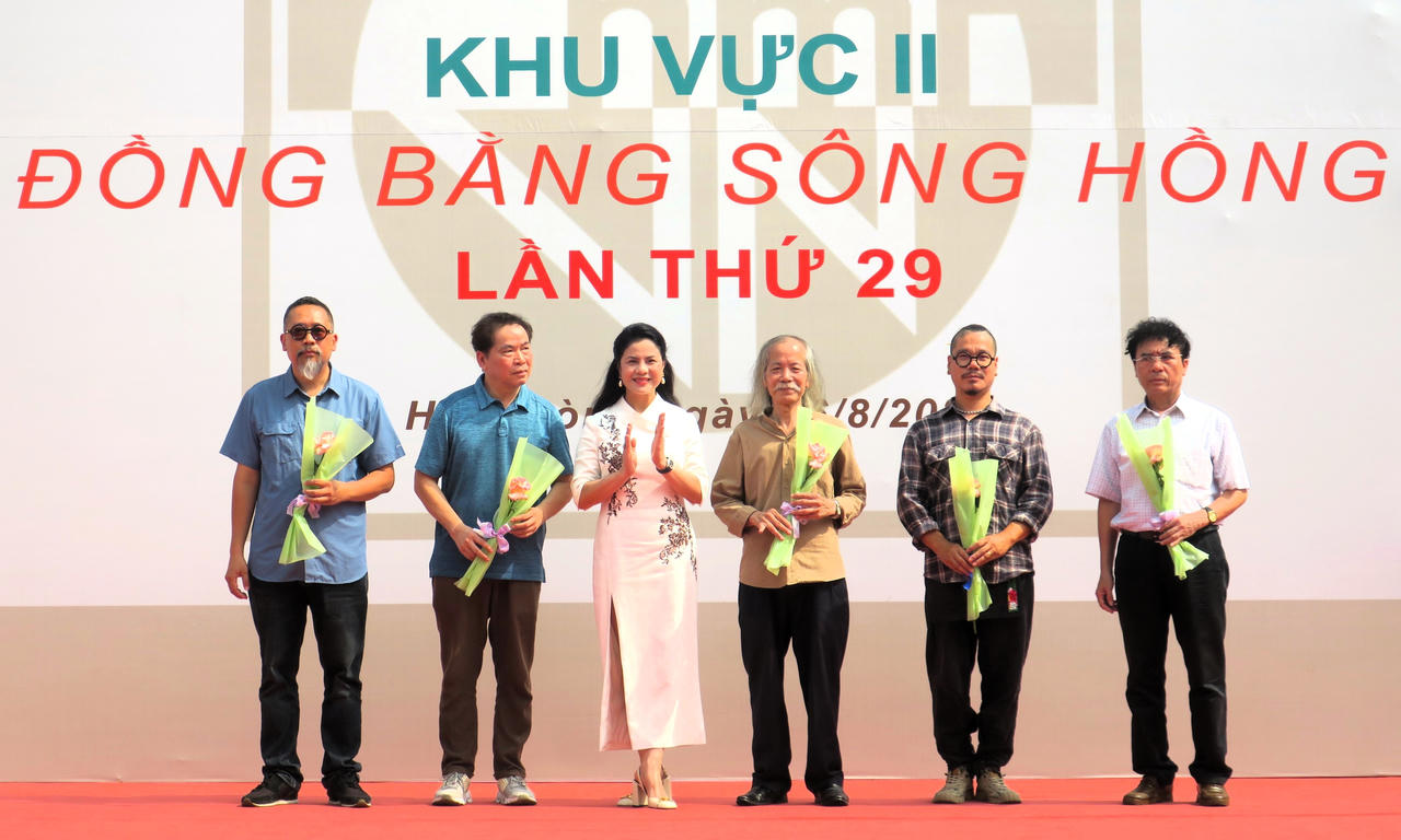 Khai Mạc Triển lãm Mỹ thuật Đồng Bằng Sông Hồng tại Hải Phòng