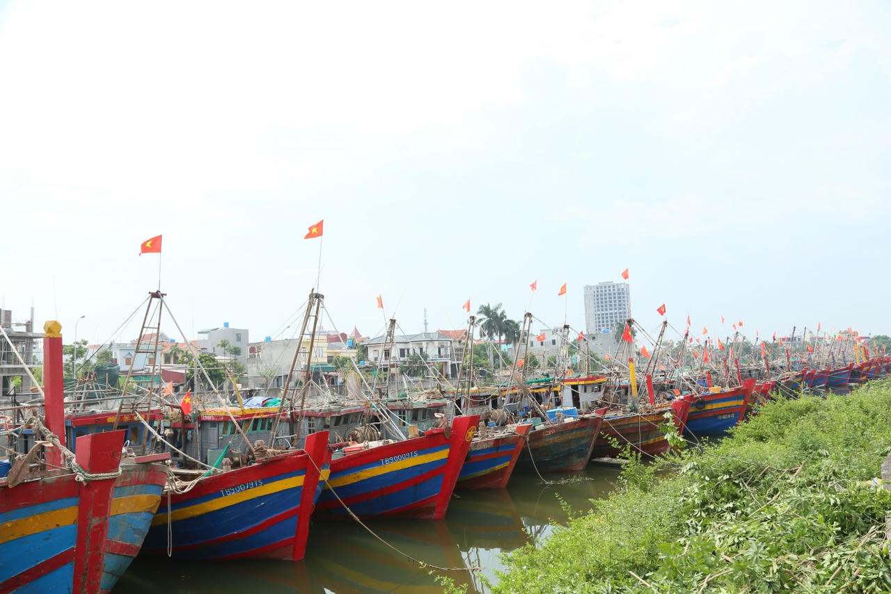 Bộ trưởng Bộ NN&PTNT kiểm tra công tác ứng phó với bão số 3 tại Thái Bình