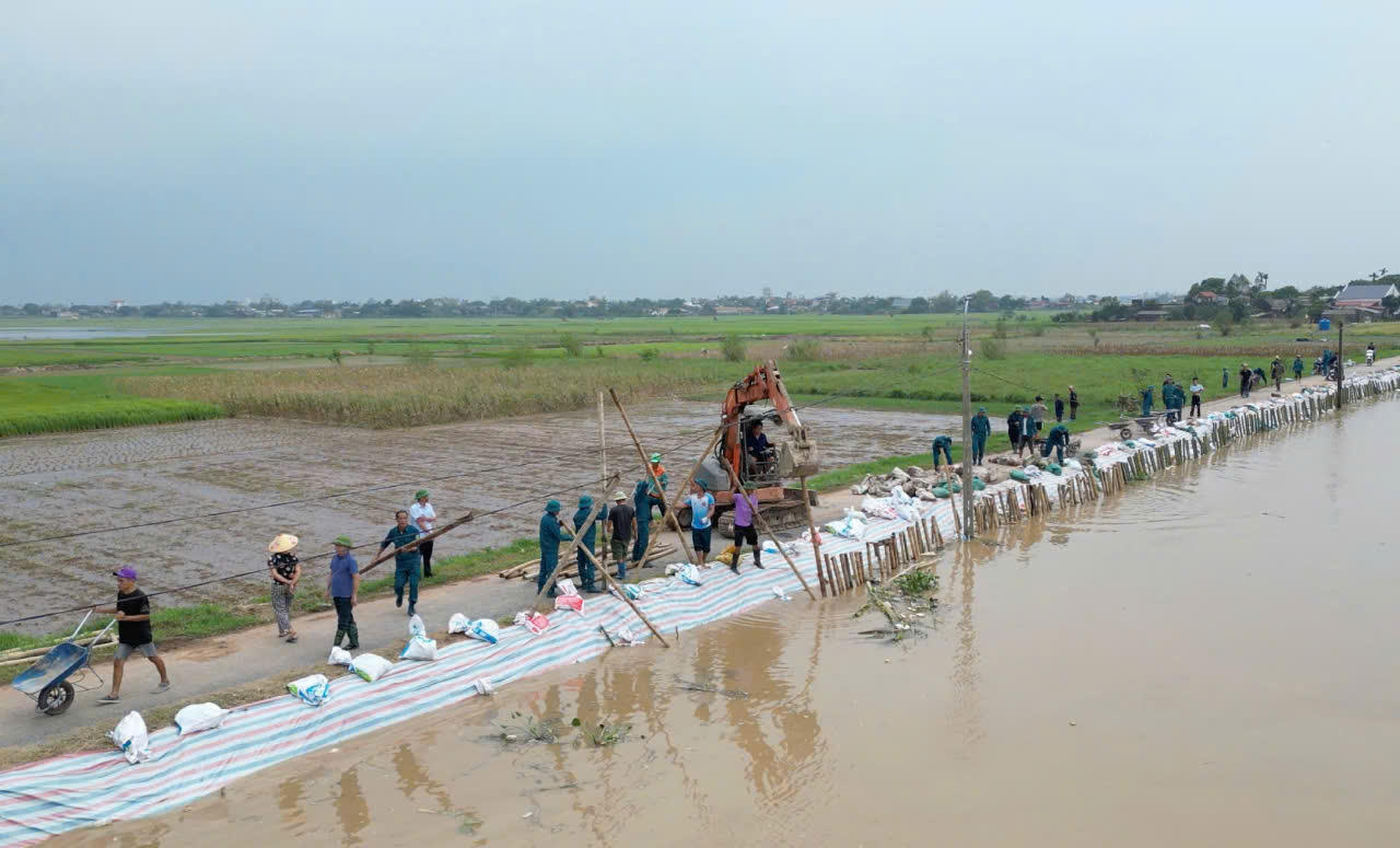 Di dời hơn 5.000 nhân khẩu vùng đê bối ở Thái Bình đến nơi an toàn