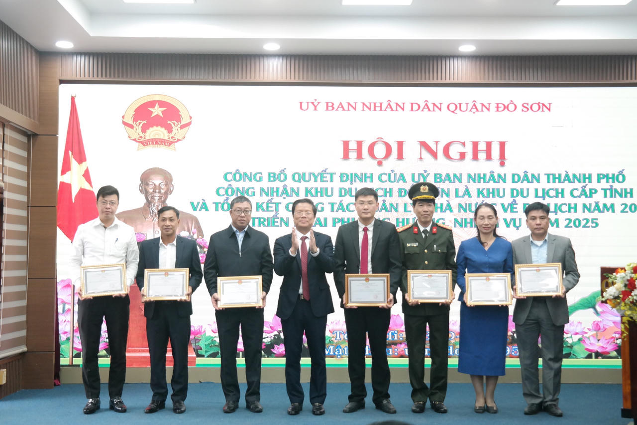 Đồ Sơn được công nhận là khu du lịch cấp tỉnh, mục tiêu thu hút 5 triệu lượt khách năm 2025