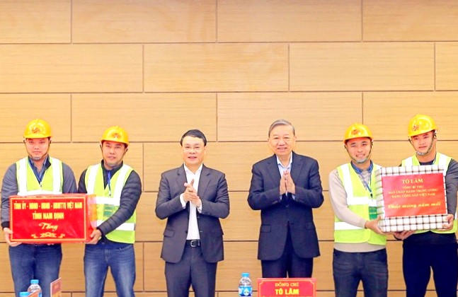 Tổng Bí thư Tô Lâm thăm và làm việc tại tỉnh Nam Định