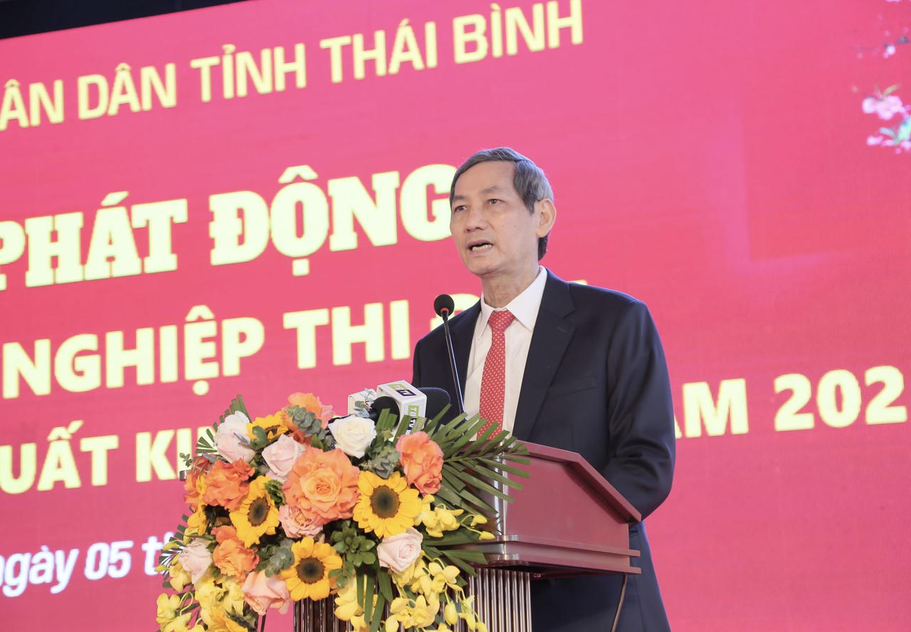 Thái Bình: Phát động doanh nghiệp thi đua đẩy mạnh sản xuất kinh doanh năm 2025