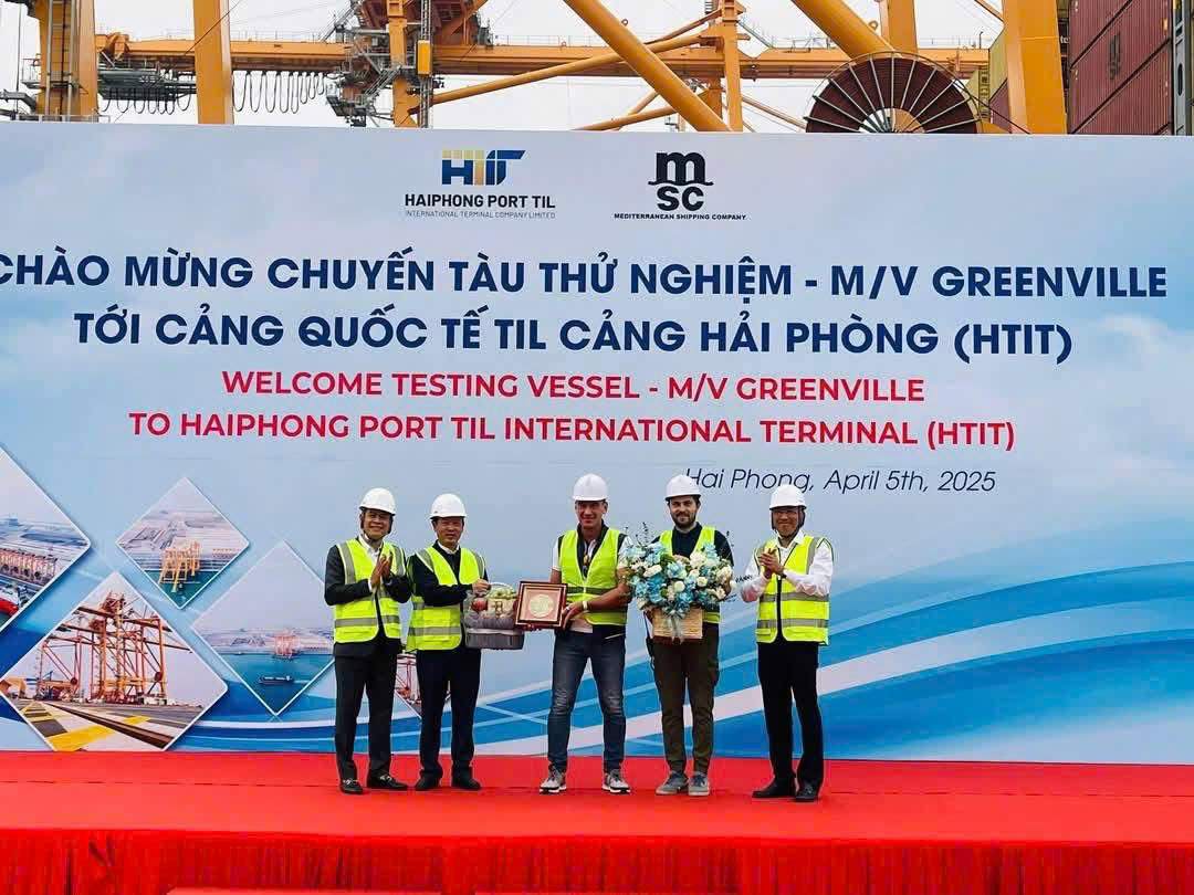  Khánh thành Cảng container quốc tế Hateco Hải Phòng