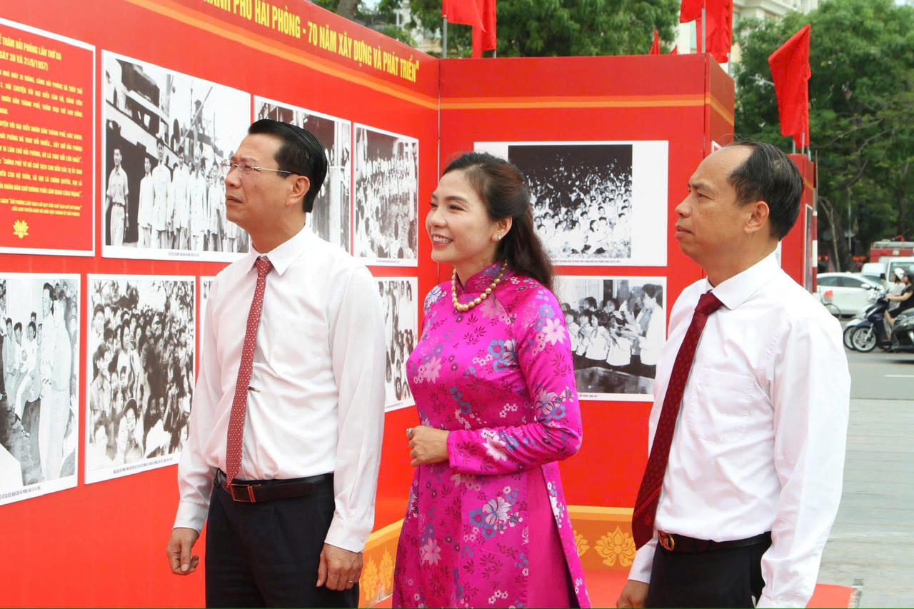 Hải Phòng: Triển lãm 70 năm xây dựng và phát triển 