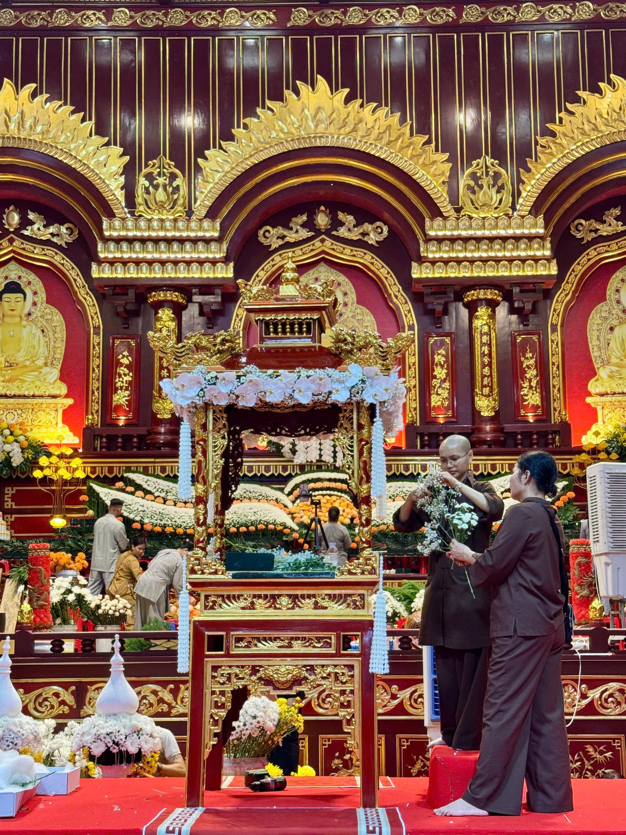 Yên Tử chuẩn bị chu đáo cho sự kiện tôn trí, chiêm bái Xá lợi Đức Phật