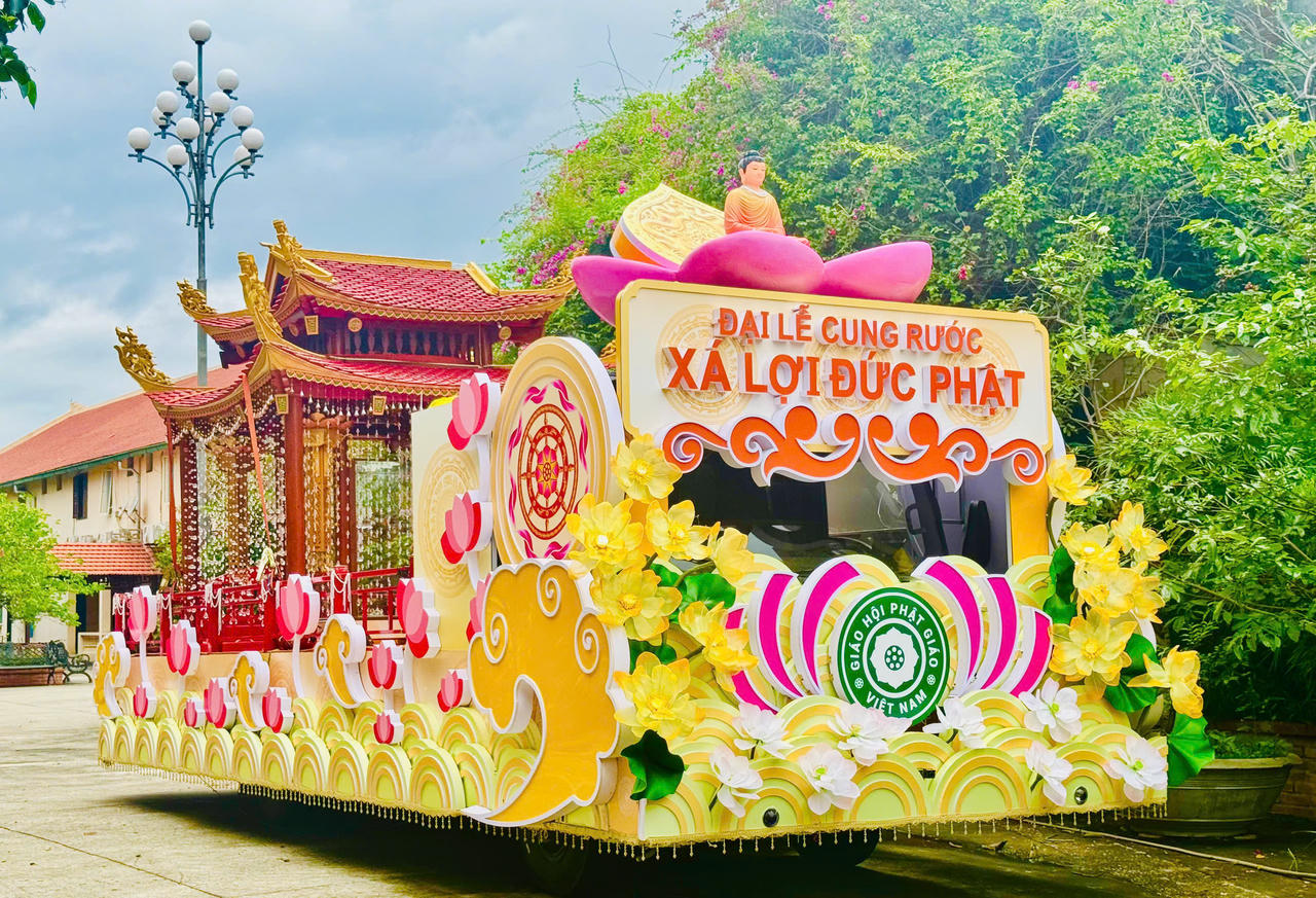 Sẵn sàng tổ chức trọng thể lễ cung rước, tôn trí và chiêm bái Xá Lợi Phật