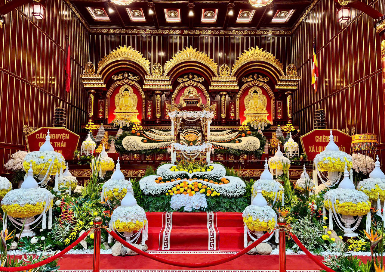 Sẵn sàng tổ chức trọng thể lễ cung rước, tôn trí và chiêm bái Xá Lợi Phật