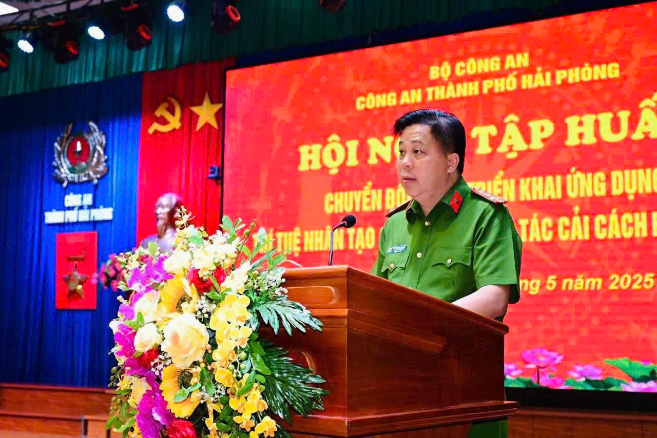 Công an TP Hải Phòng đẩy mạnh chuyển đổi số với mục tiêu rõ ràng