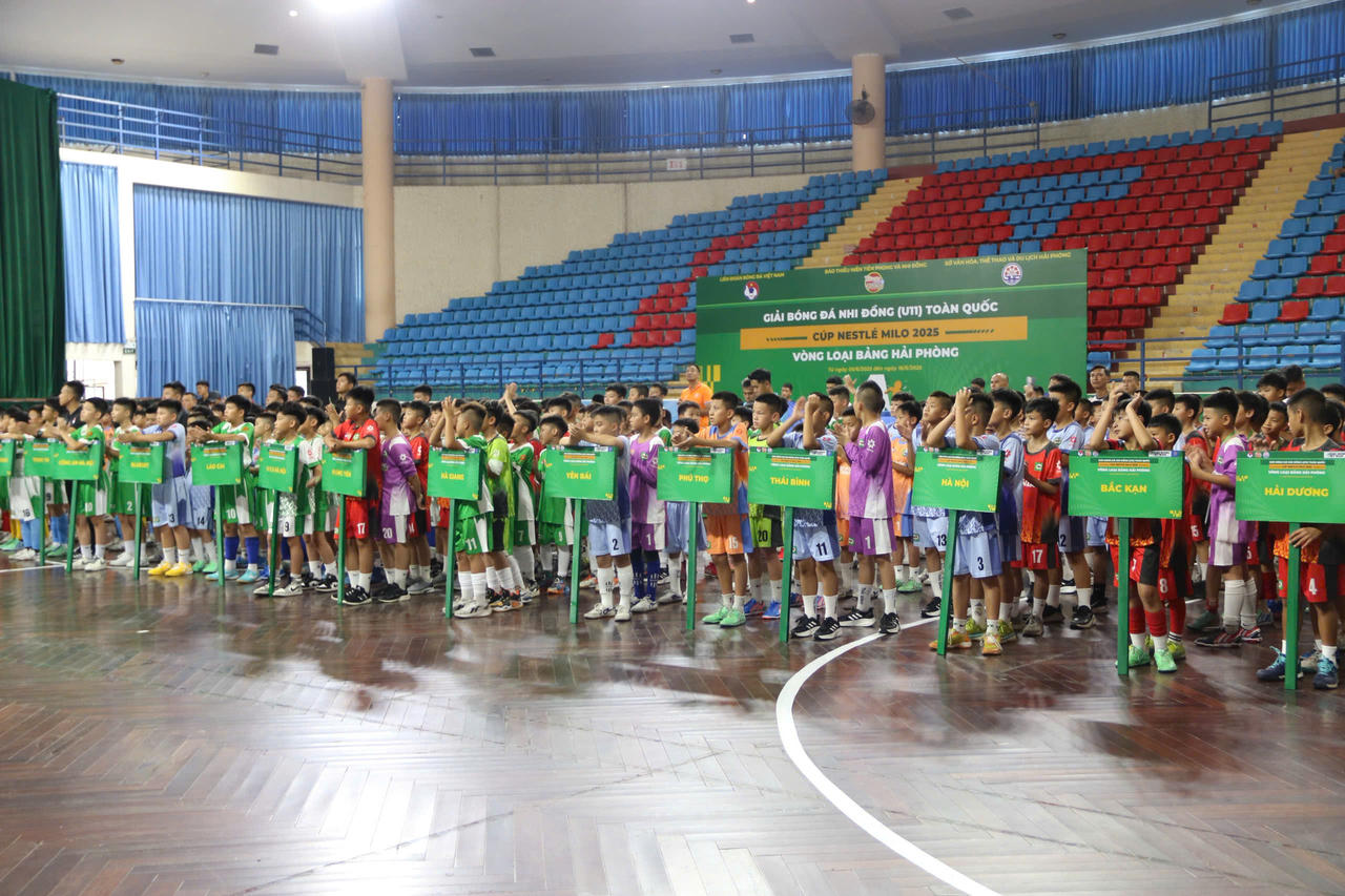 Khai mạc vòng loại Giải Bóng đá Nhi đồng toàn quốc U11