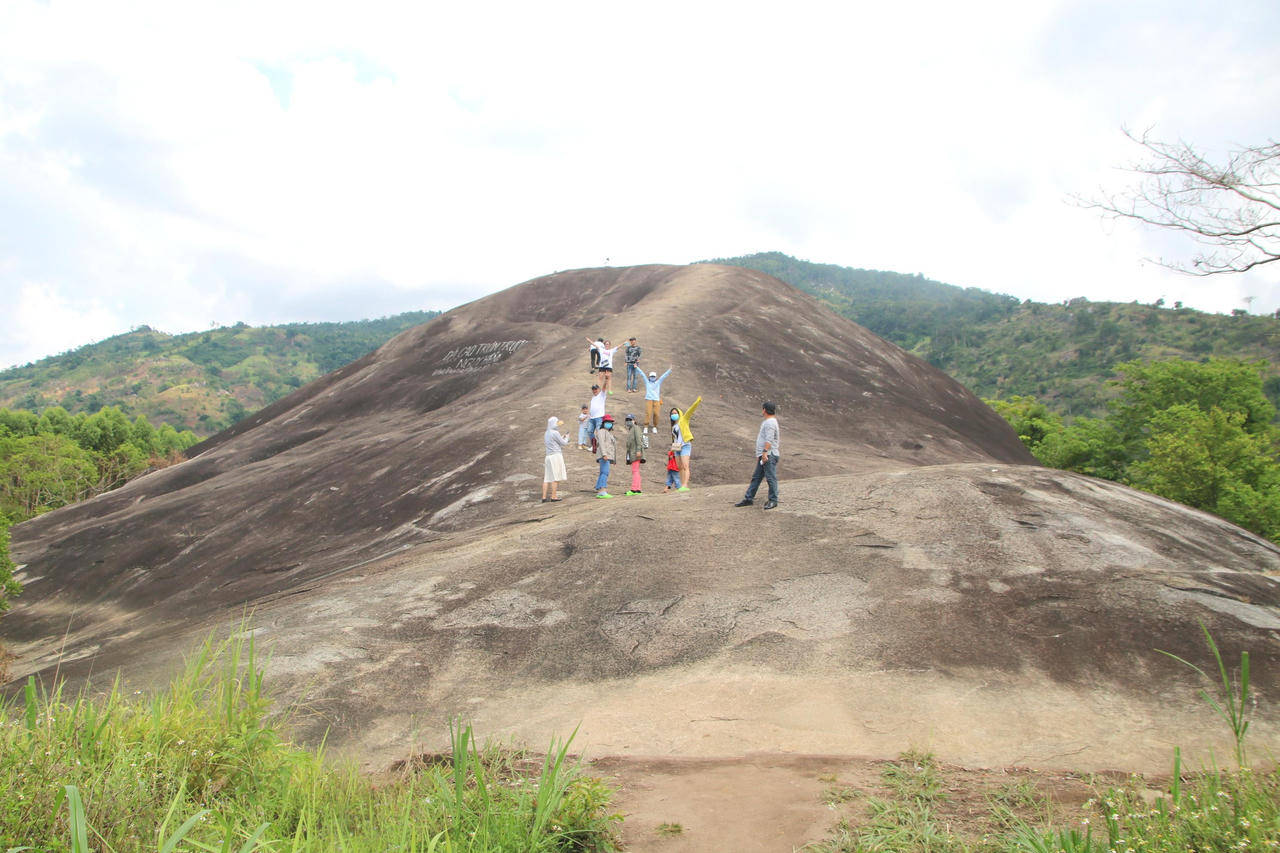 Tận kiến đá Voi sừng sững giữa núi rừng Tây Nguyên