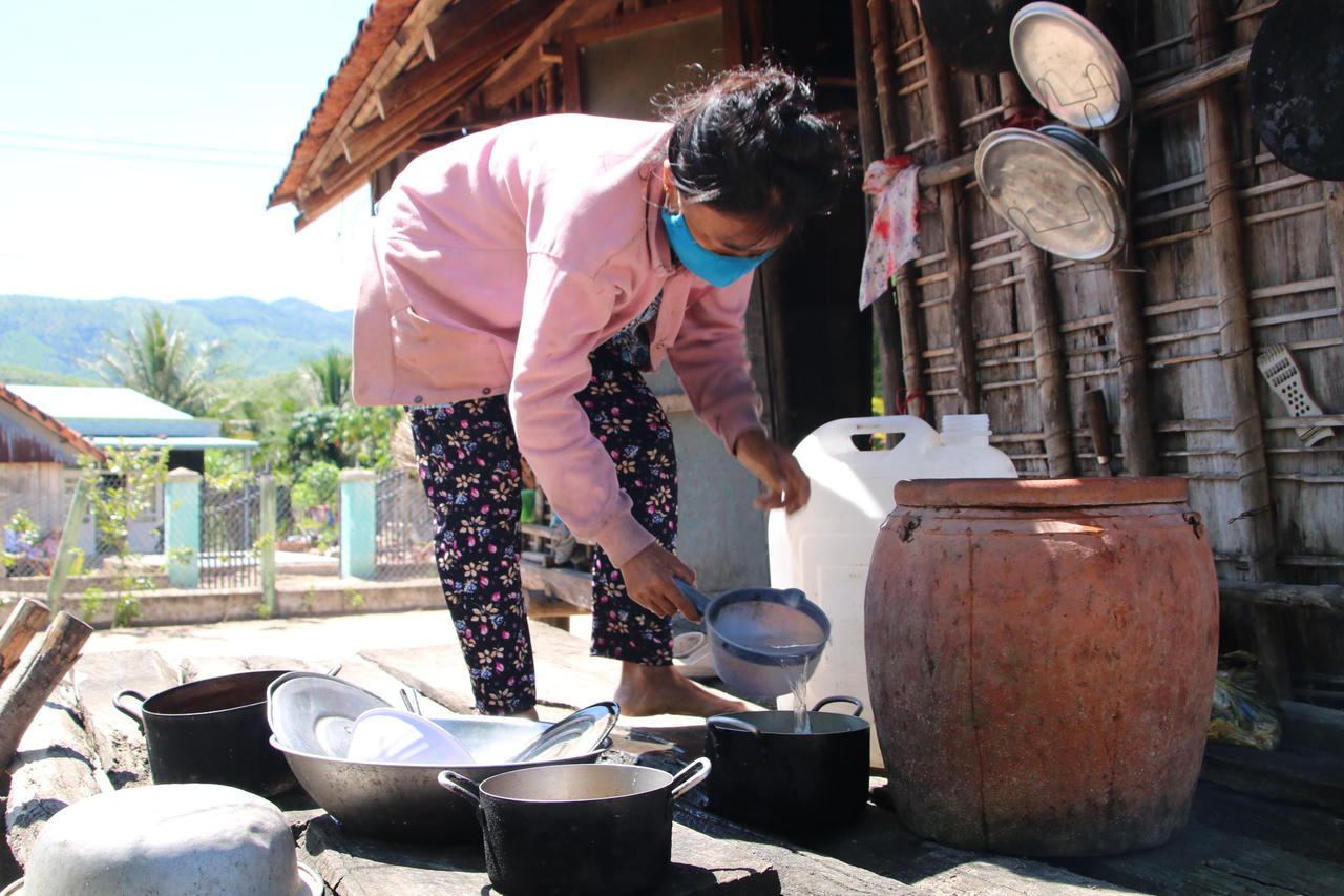 Người dân huyện miền núi Vân Canh 'khát' nước sinh hoạt