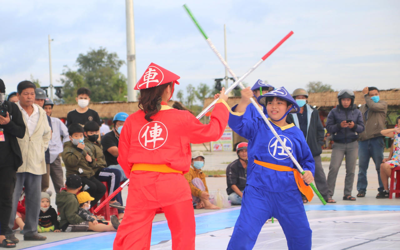 Hội đánh cờ người - nét độc đáo ngày xuân ở đất võ Bình Định