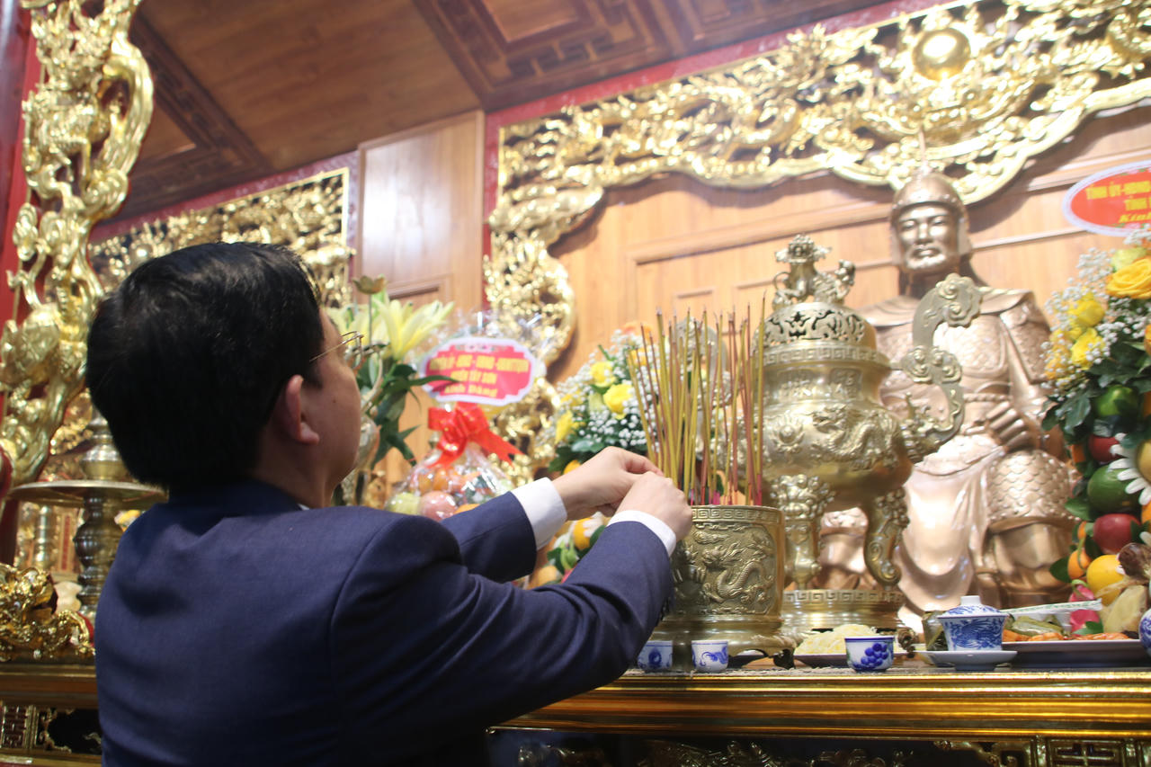 Bình Định khánh thành Đền thờ Đại tư đồ Võ Văn Dũng