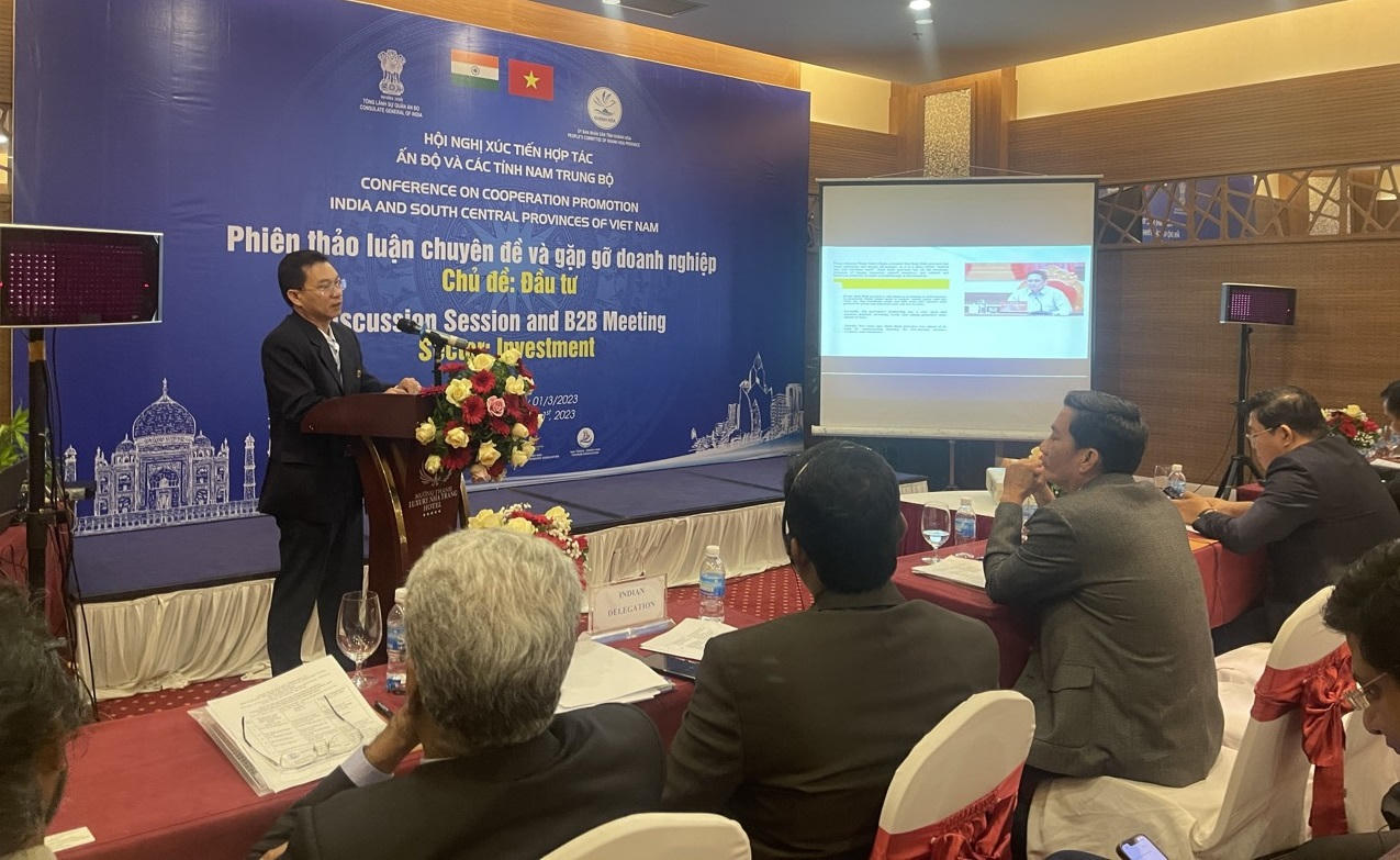 Mời gọi nhà đầu tư, doanh nghiệp Ấn Độ đến hợp tác, đầu tư tại đất Võ