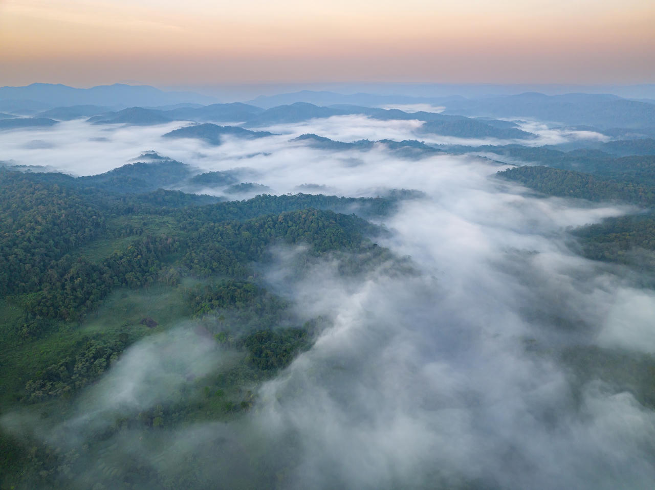 “Săn mây” ở đại ngàn An Lão