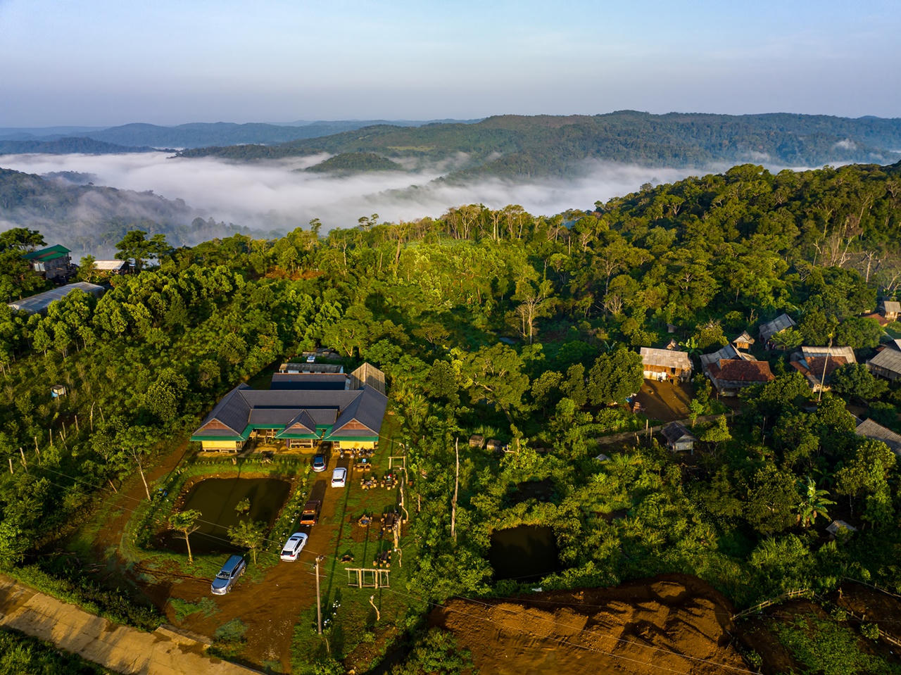 “Săn mây” ở đại ngàn An Lão