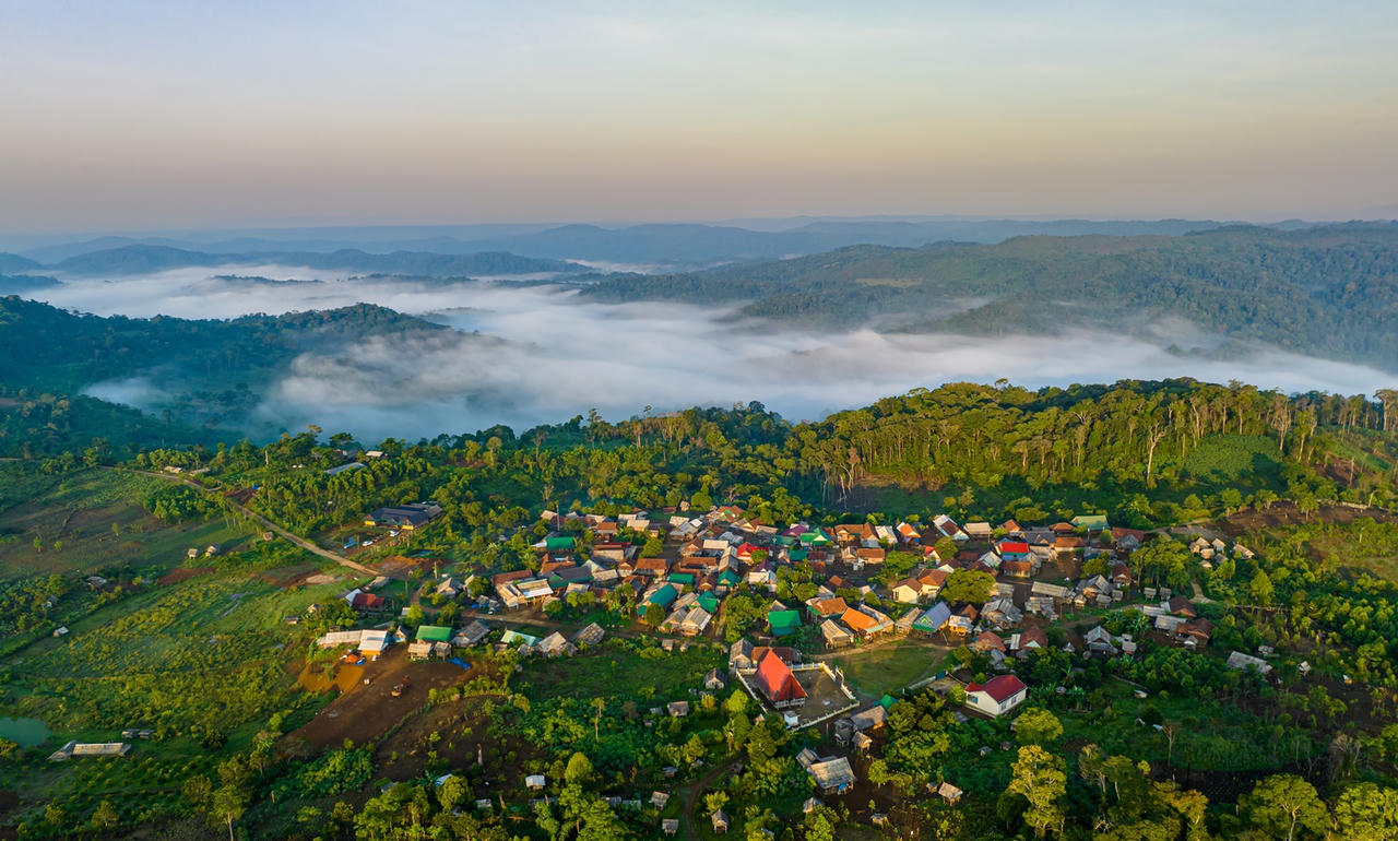 “Săn mây” ở đại ngàn An Lão