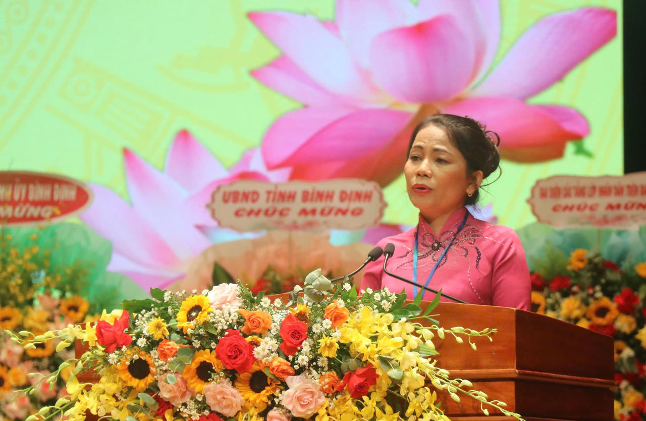 Bà Nguyễn Thị Phong Vũ tái đắc cử Chủ tịch Ủy ban MTTQ Việt Nam tỉnh Bình Định