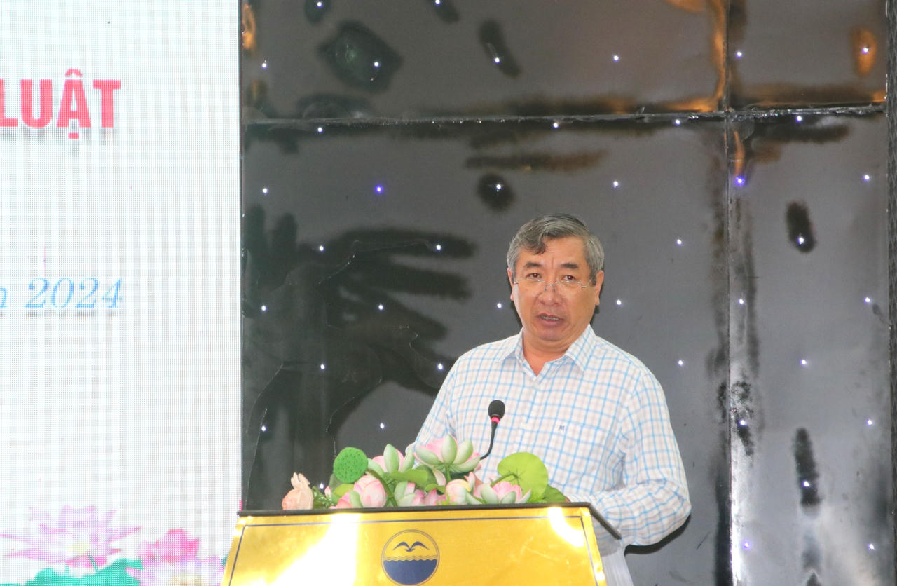 Bình Định tập huấn kỹ năng phổ biến, giáo dục pháp luật cho báo cáo viên pháp luật