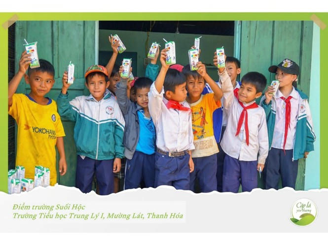 Vinamilk đồng hành cùng Cặp lá yêu thương ‘Trao cơ hội đi học, cho cơ hội đổi đời’ - ảnh 2