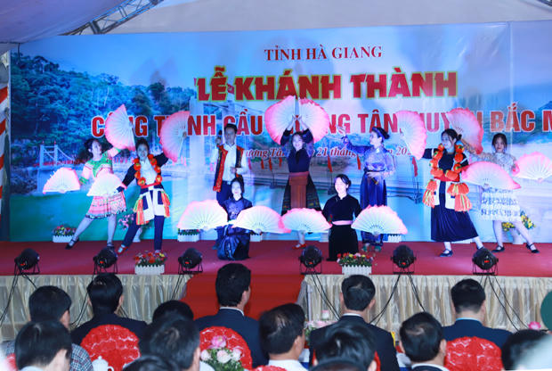 Khánh thành công trình cầu Thượng Tân, huyện Bắc Mê