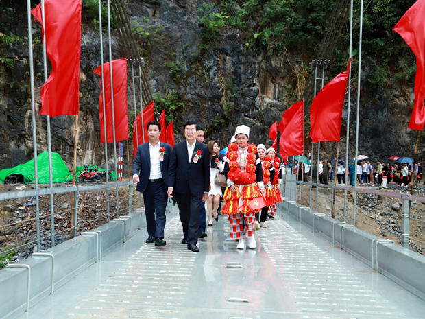 Khánh thành công trình cầu Thượng Tân, huyện Bắc Mê