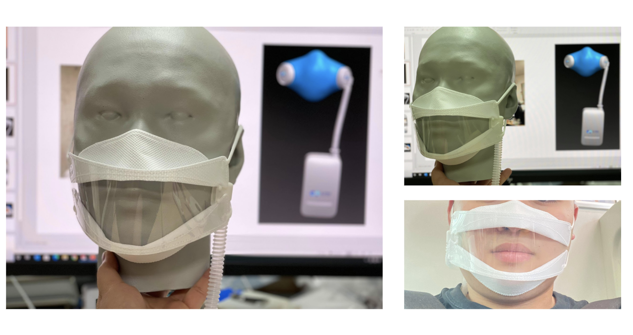 Khẩu trang không khí của tương lai - phát minh mới của “cha đẻ” máy thở MV20