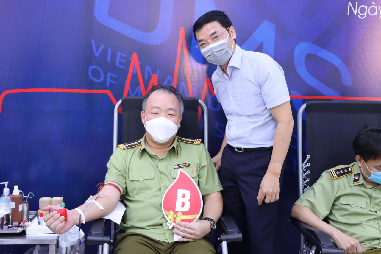 Gần 32.000ml máu được Tổng cục QLTT sẻ chia đến người bệnh