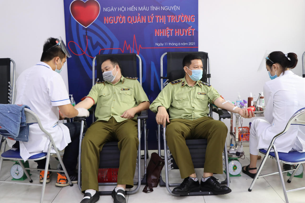 Gần 32.000ml máu được Tổng cục QLTT sẻ chia đến người bệnh