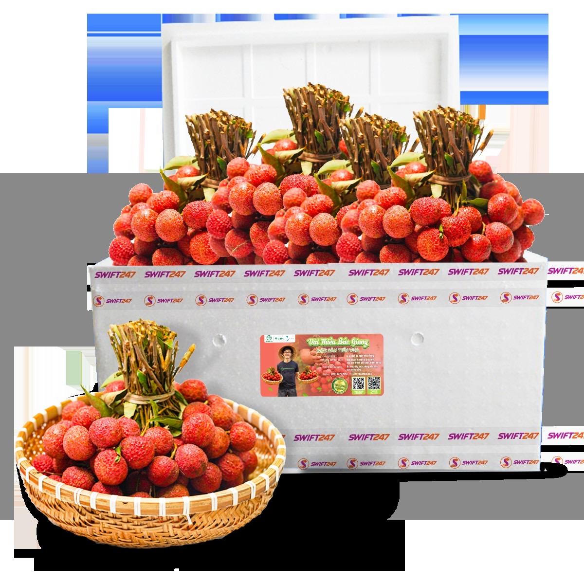 Vietjet chung tay đưa vải thiều Việt Nam xuất ngoại