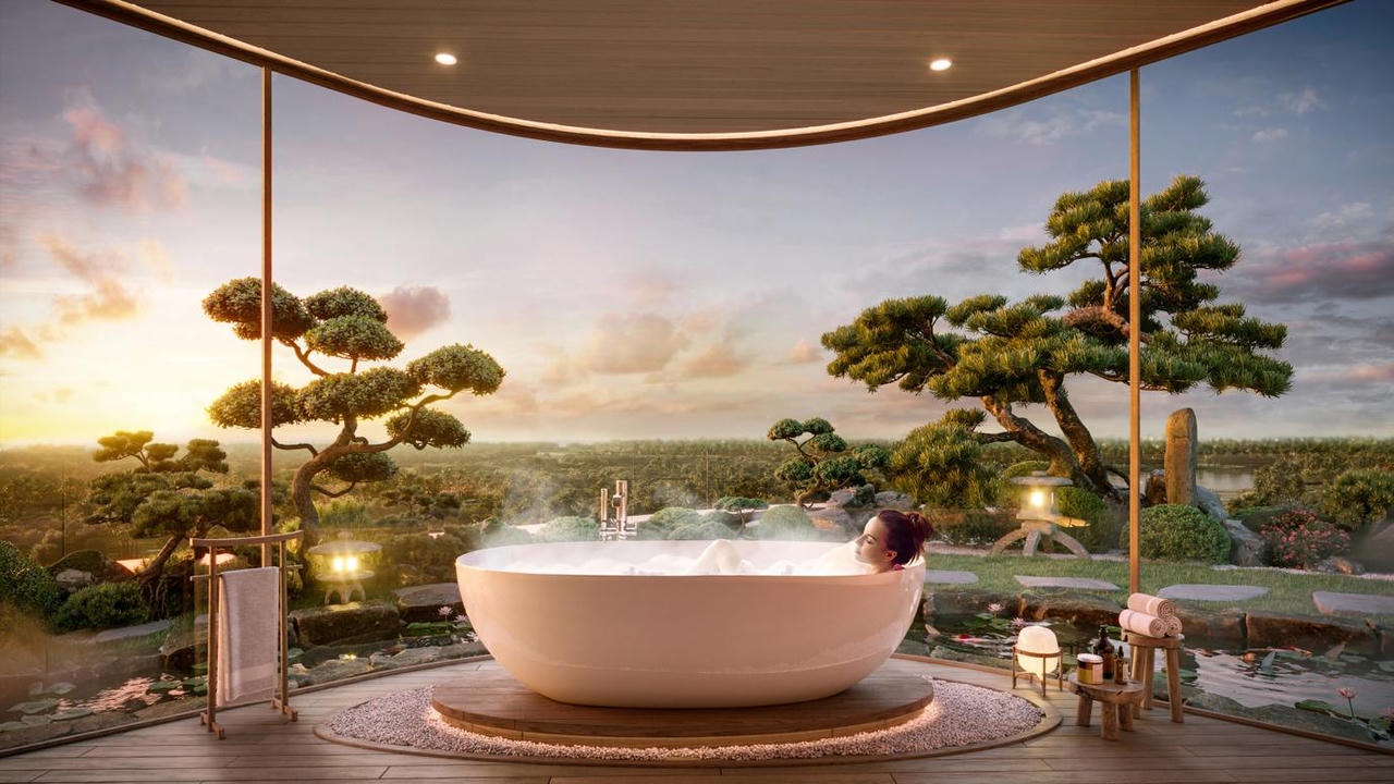 Dự án đầu tiên tại Việt Nam đưa khoáng nóng và công nghệ detox vào trong căn hộ